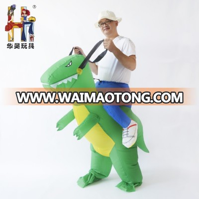 New Arrival Hot Selling Wholesale Inflatable Funny Mascot Walking Dinosaur Costume For Carnival