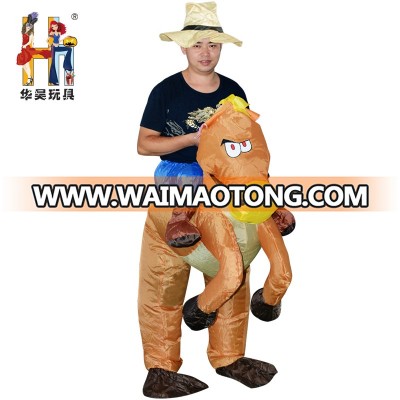 HI Halloween Party Mascot Costume Ride On Inflatable Costume Inflatable Costume For Wholesale