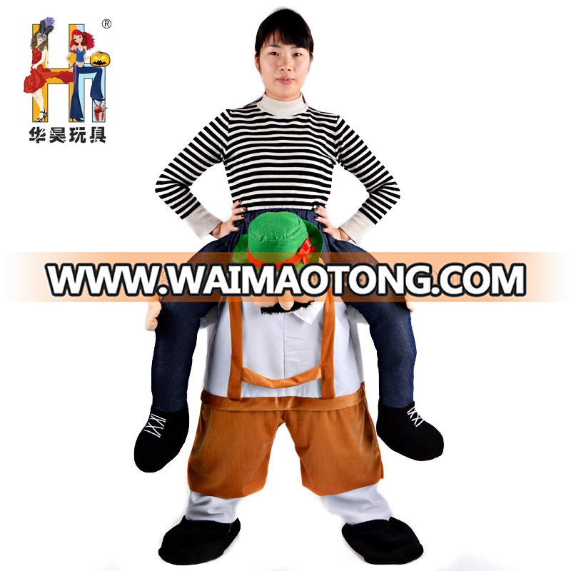 Funny Piggyback Ride On Pick Me Up Beer Man Costume Halloween Costume Costumes Lyjenny National Day Halloween Costume